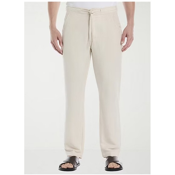 Cubavera Other - NWT Cubavera Linen Blend Men's Regular Fit Drawstring Pants XL 30" Inseam